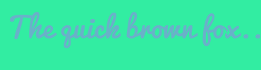 Image with Font Color 69B1C9 and Background Color 32EDA2